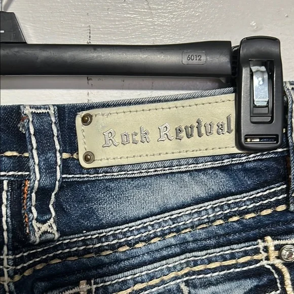 Rock Revival Blue Denim Jeans - Picture 5 of 12